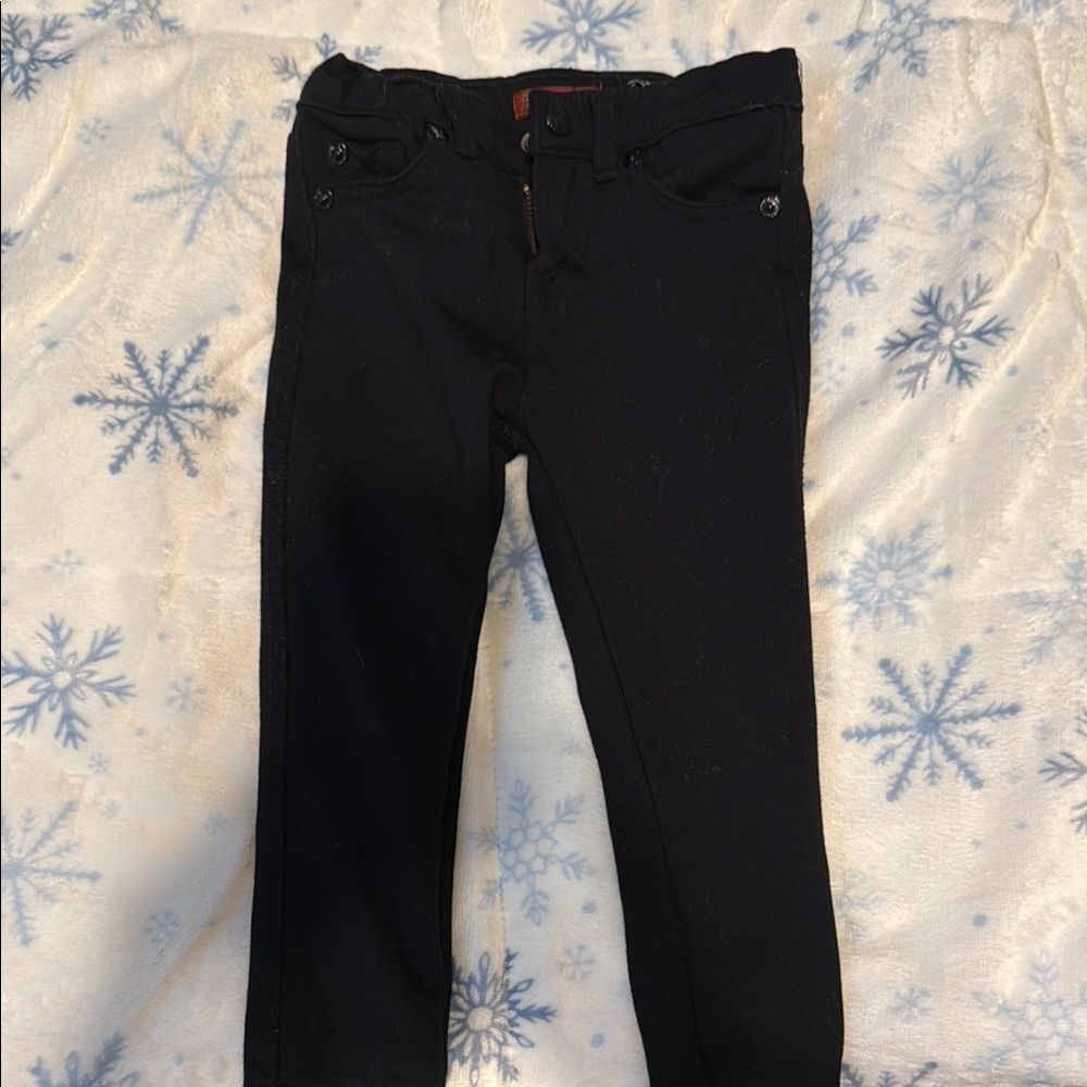 Toddlers Black pants. GC